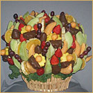 Decadent Party w/Chocolate Dipped Strawberries & Pineapple Daisies