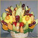 Spectacular Fruit w/Chocolate Dipped Pineapple Daisies